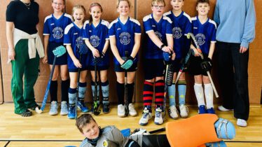 Die Nord-Grundschule nahm an einem Schulhockey-Turnier teil.