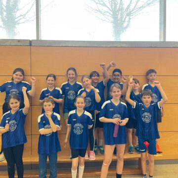 Die Nord-Grundschule nahm am Zweifelderturnier teil